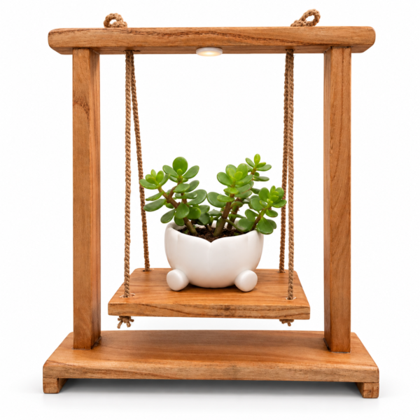 Wooden Swing Planter